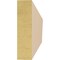 Ekena Millwork 2in. W x 8in. H x 36in. L Burlington Woodgrain TimberThane Rafter Tail, Primed Tan RFTUR02X08X36BURRCPR - alternate 6